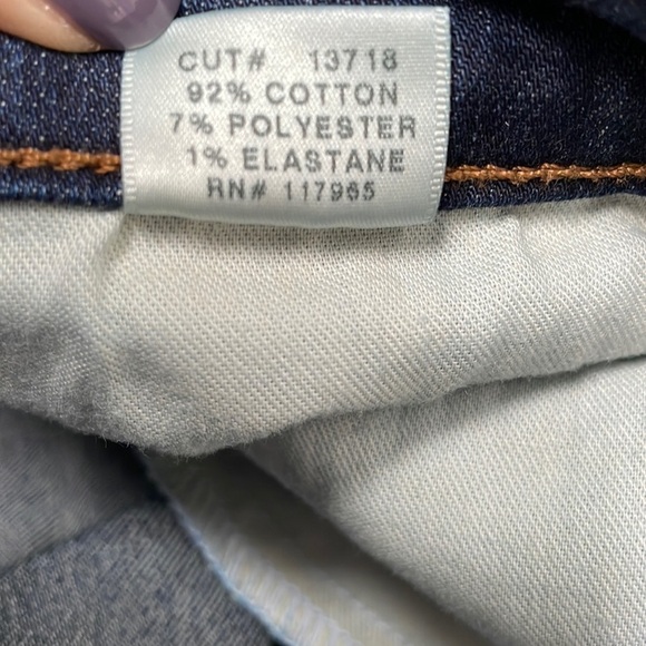 J Brand Mid Rise Rails Straight Leg Jean Women's 30 Ankle Distressed Norfolk - Picture 16 of 16